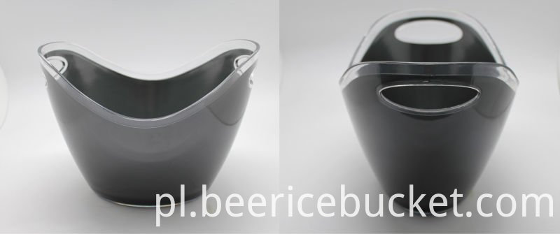 Promocja plastikowy wiadro do lodów Promotion gift plastic ice bucket